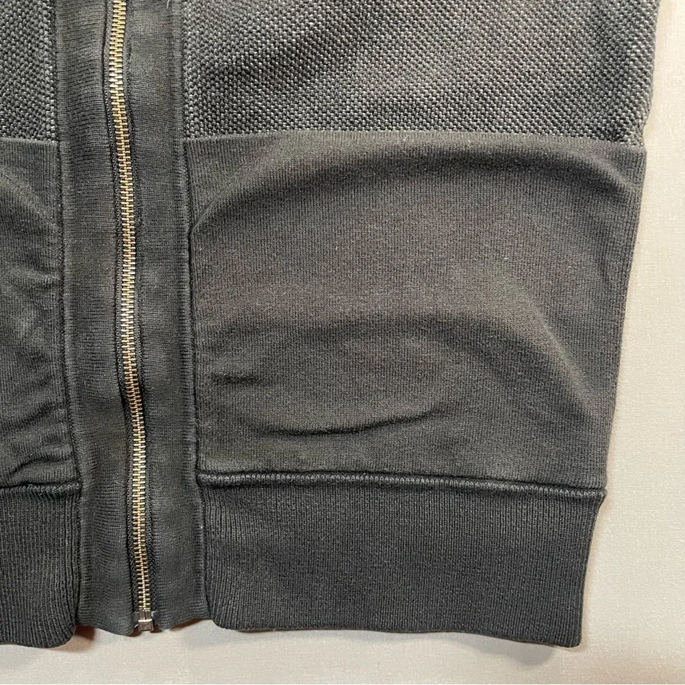 Lululemon Post Savasana REVERSIBLE Jacket in Black & Heathered Grey - Womens 10